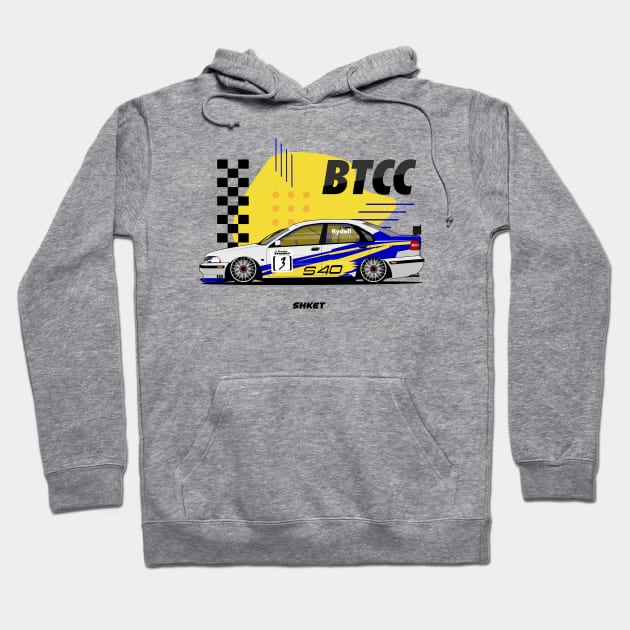 BTCC S40 LEGEND Hoodie by shketdesign